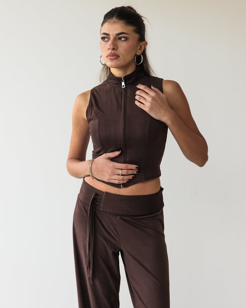 Victorian String Brown Pants