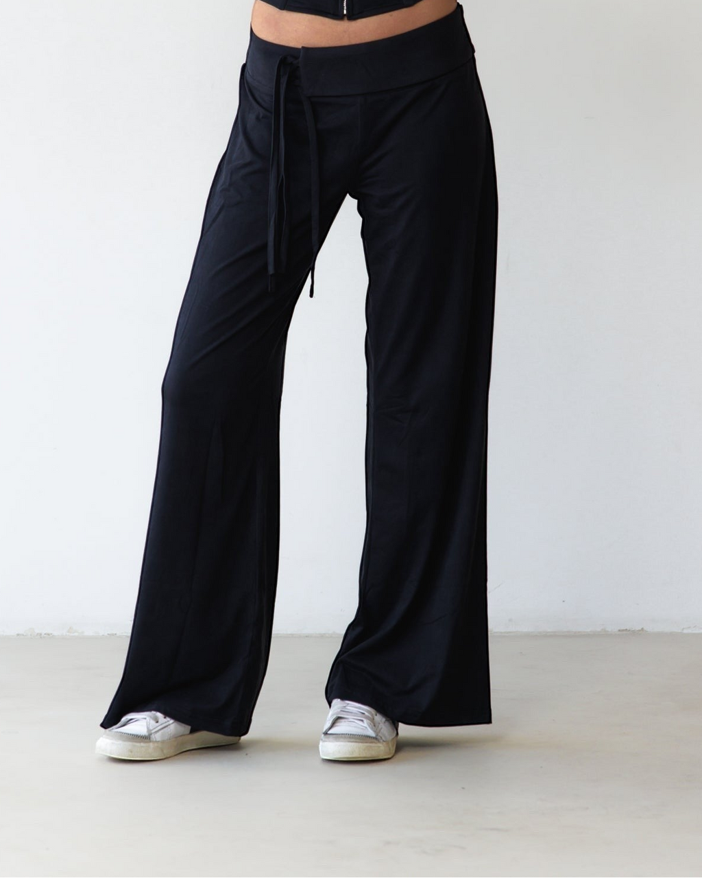 Victorian String Black Pants