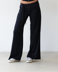 Victorian String Black Pants