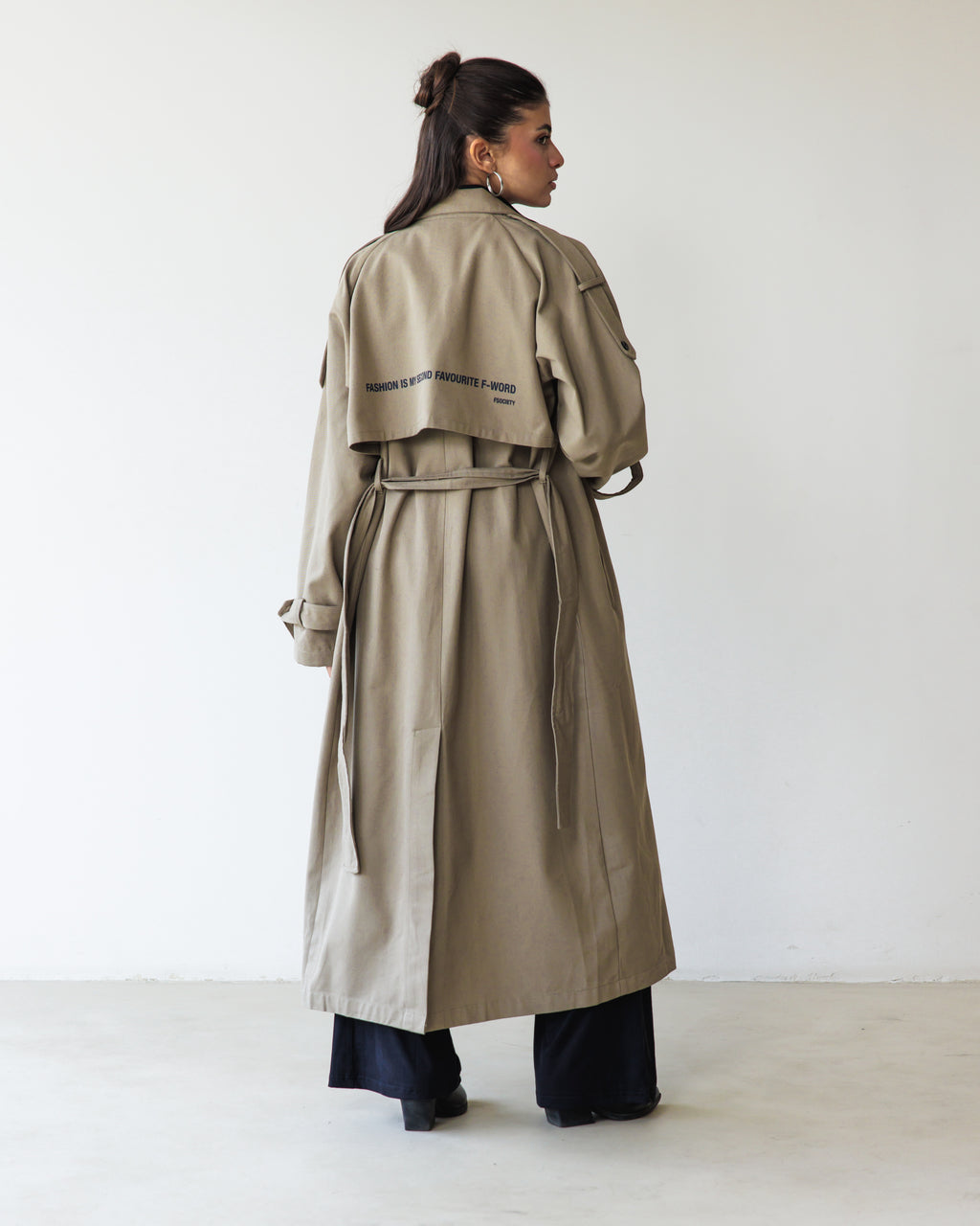 Beige Trench Coat