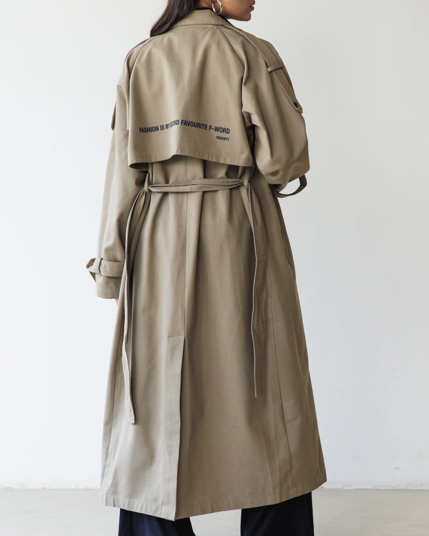 Beige Trench Coat