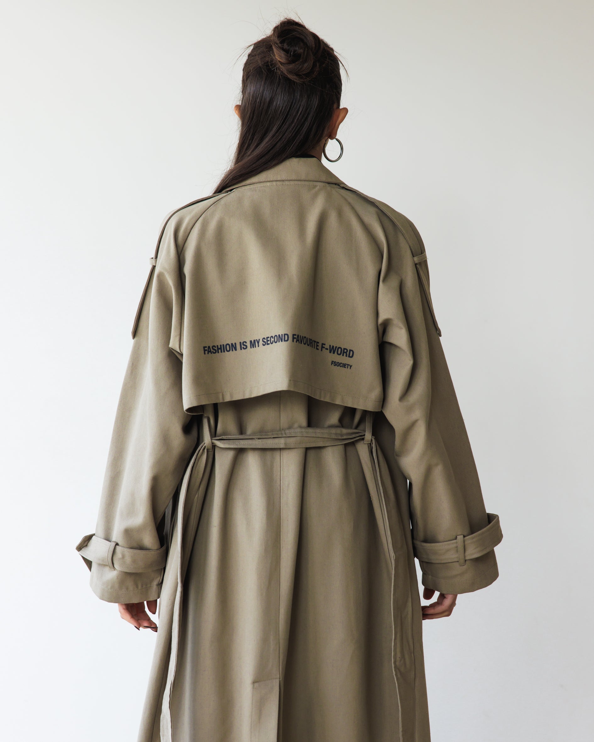 Beige Trench Coat