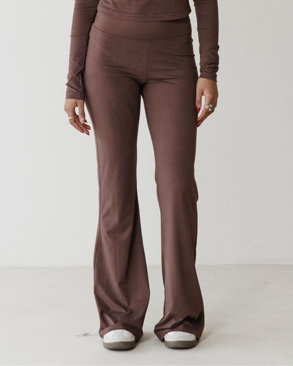 Victorian Flare Brown Pants