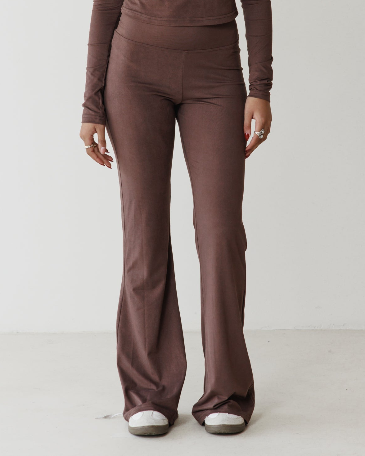 Victorian Flare Brown Pants