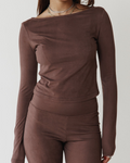Victorian Classic Brown Top