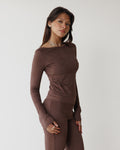 Victorian Classic Brown Top