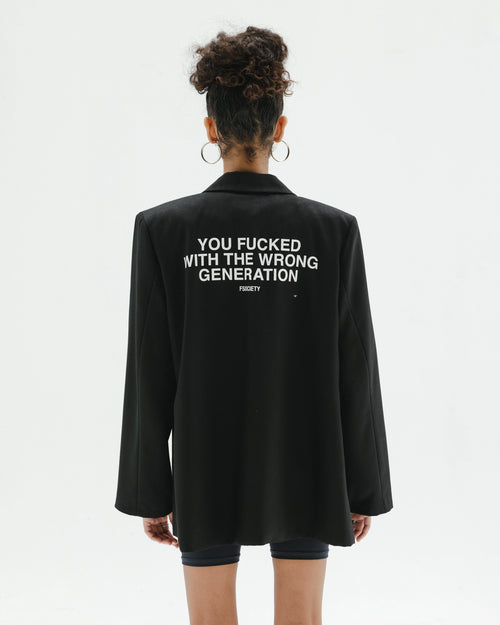Black Bold Blazer