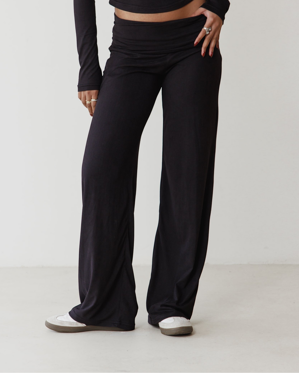 Victorian Flip Black Pants