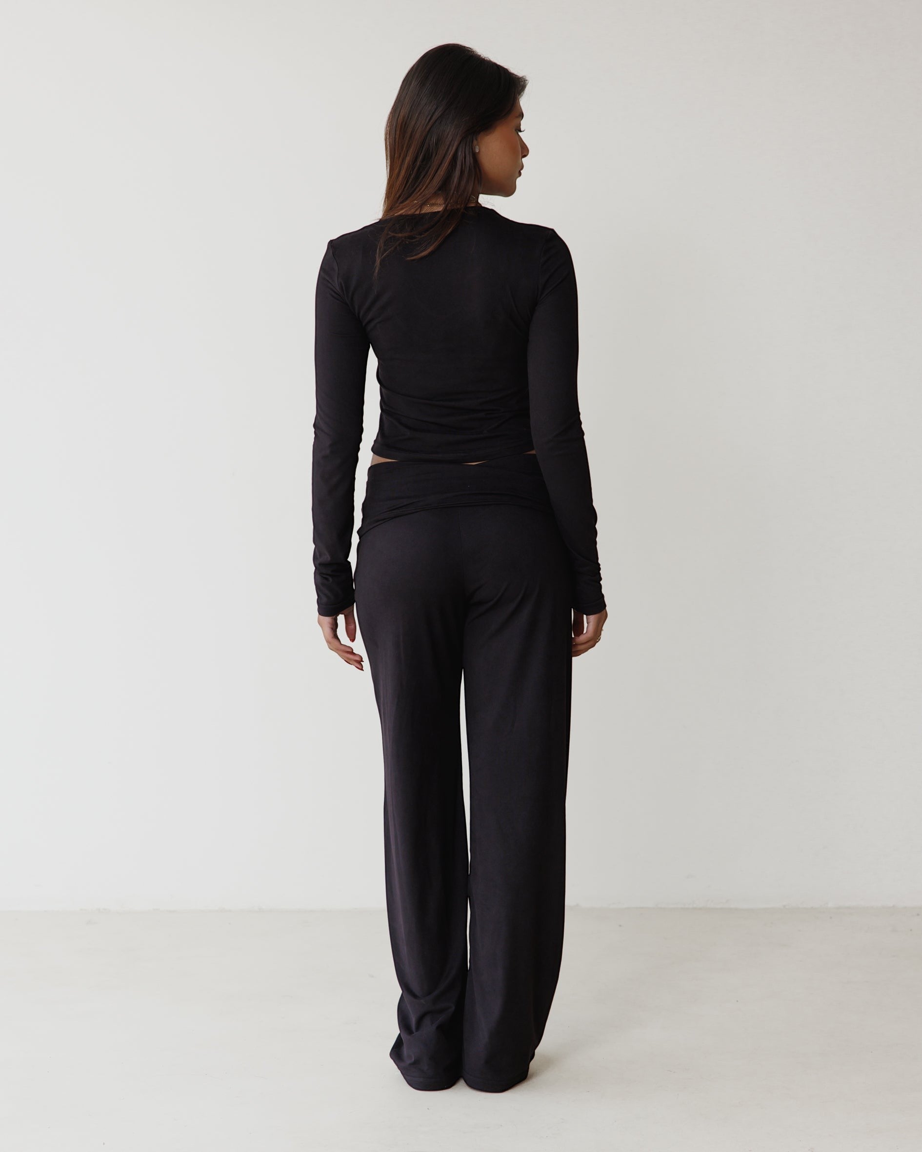 Victorian Flip Black Pants
