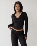 Victorian Grace Black Top