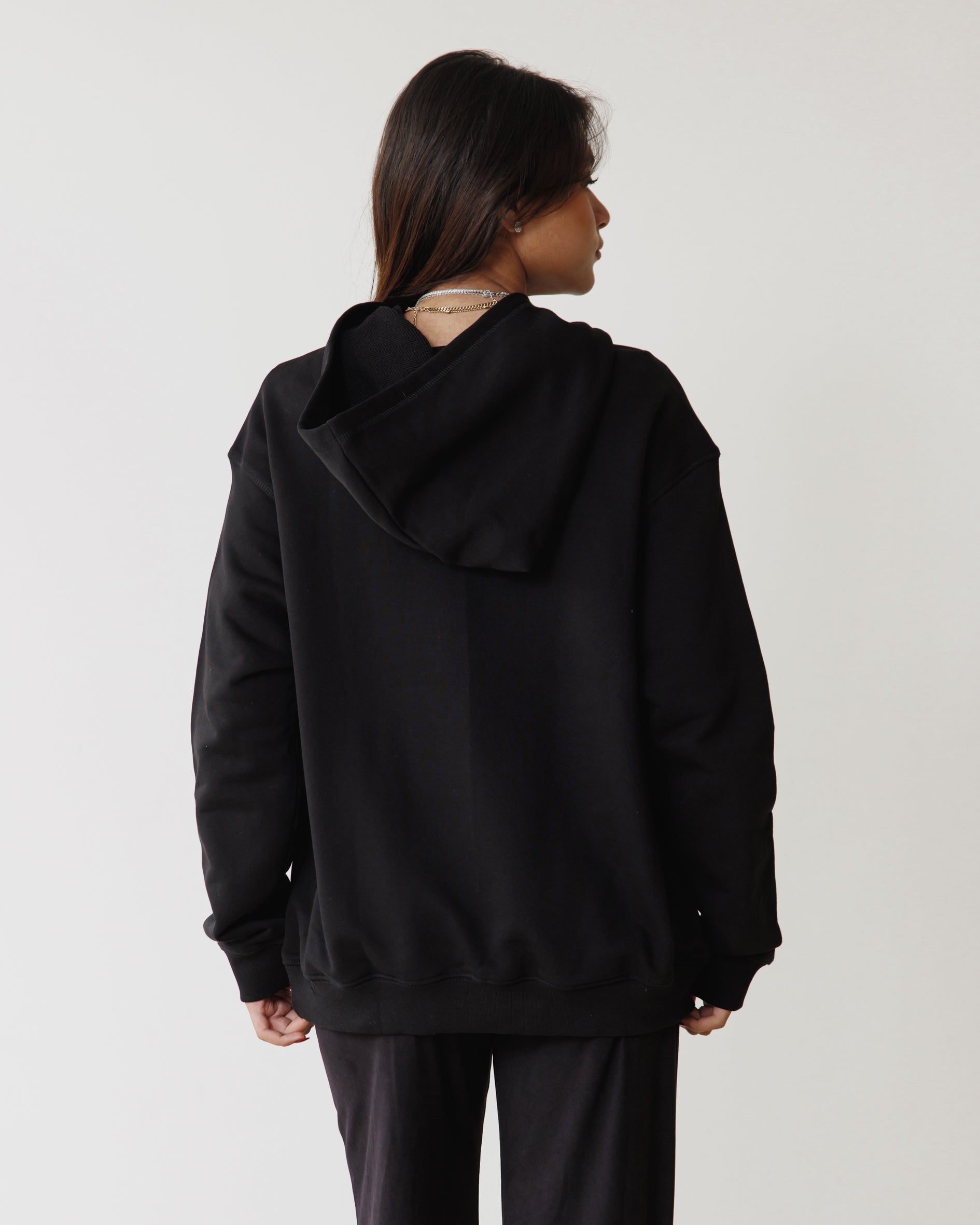 Hefty Black Hoodie