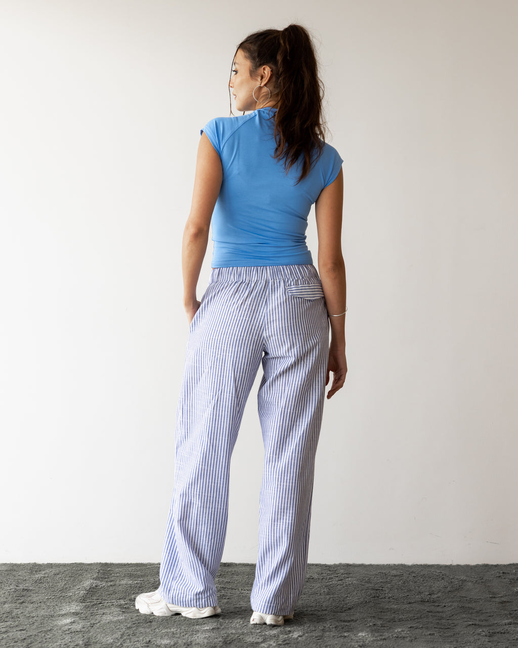 Capri Stripe Pant