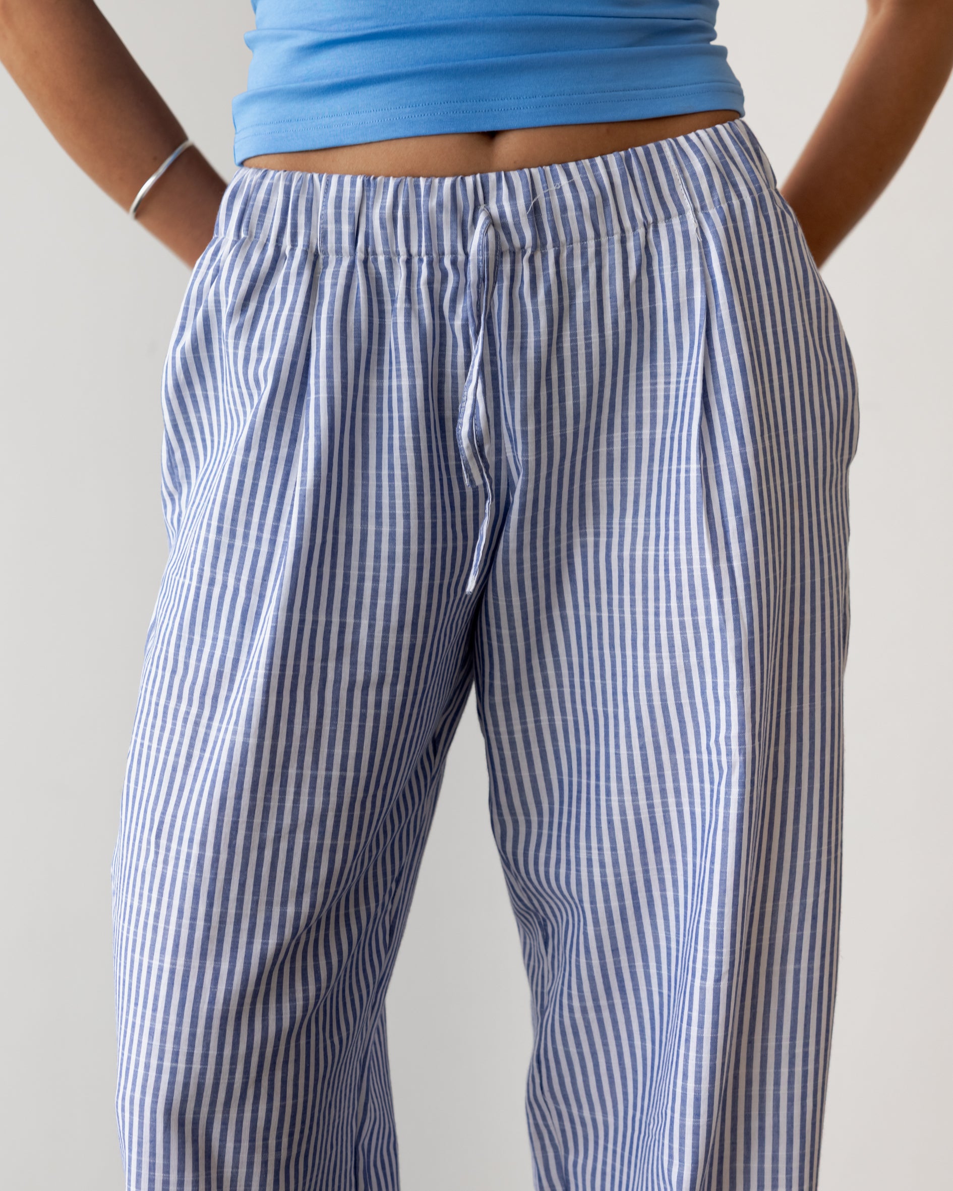 Capri Stripe Pant