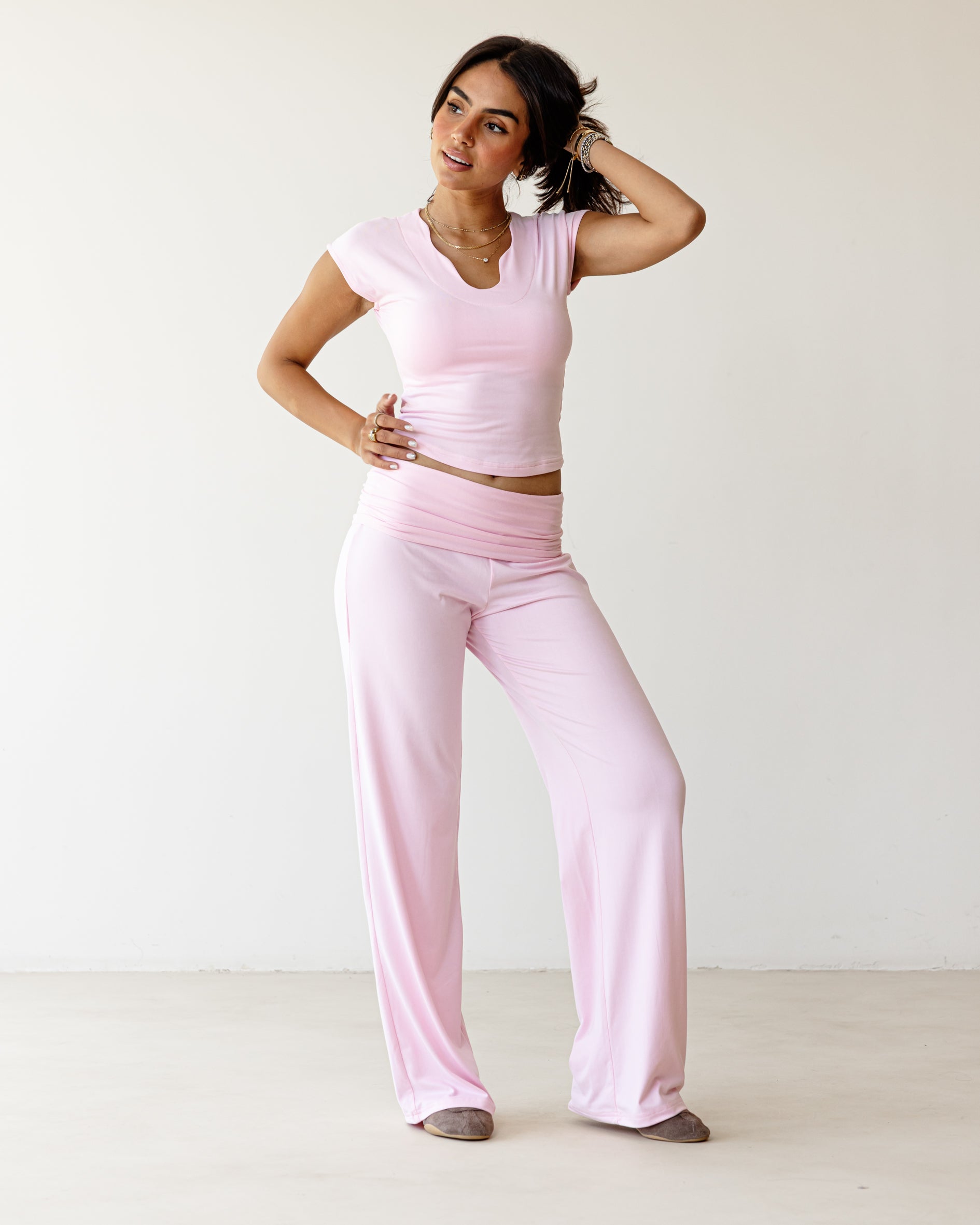 Victorian Flip Pink Pants