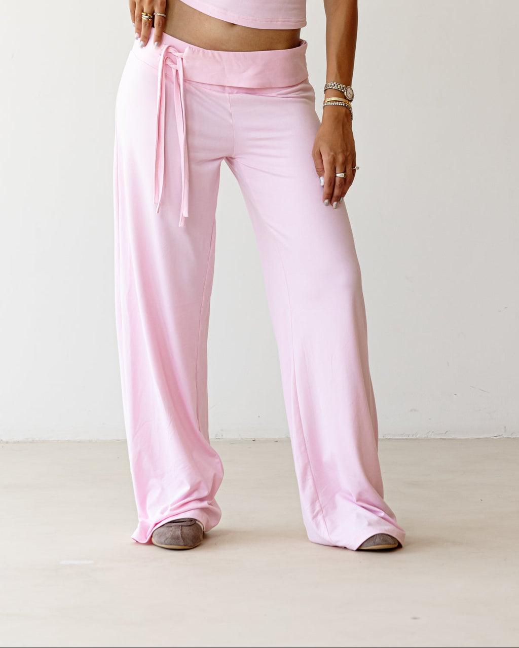 Victorian String Pink Pants