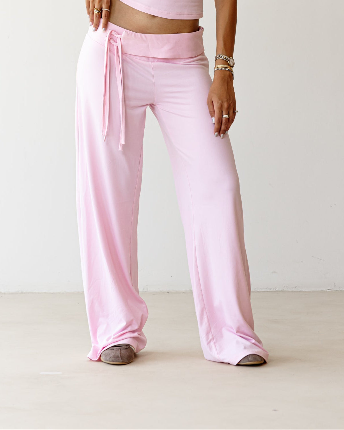 Victorian String Pink Pants