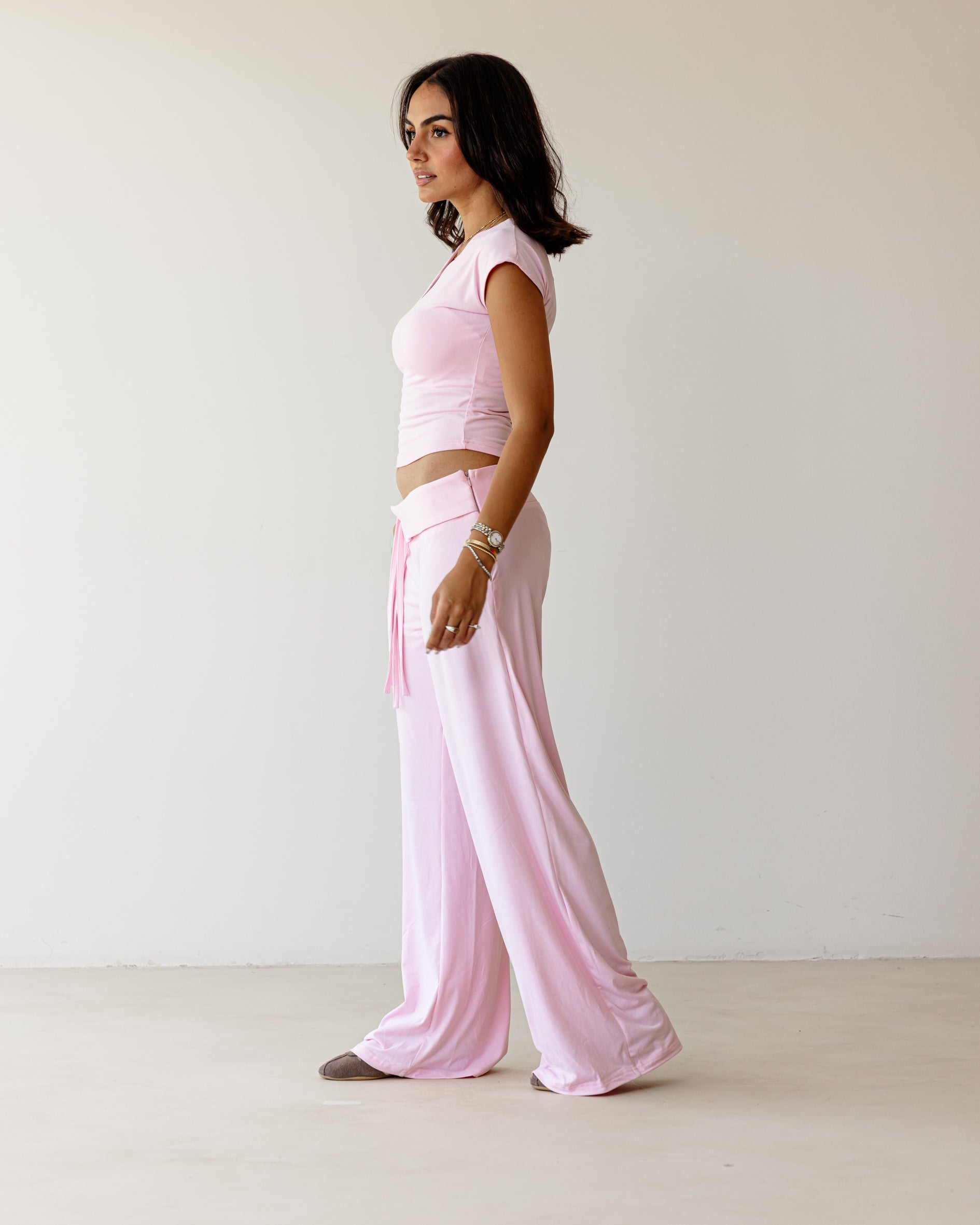 Victorian String Pink Pants