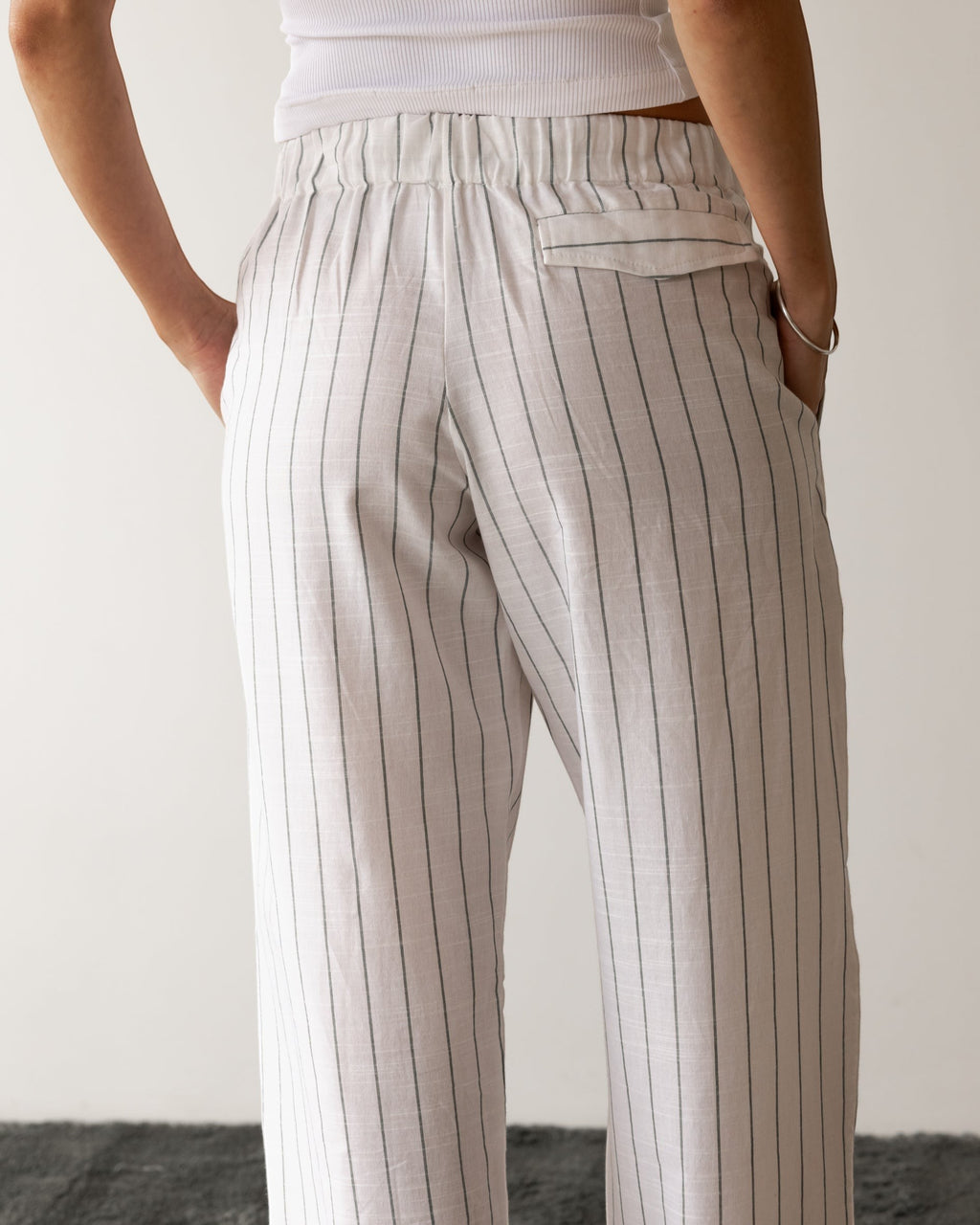 Light Cotton Stripe pant
