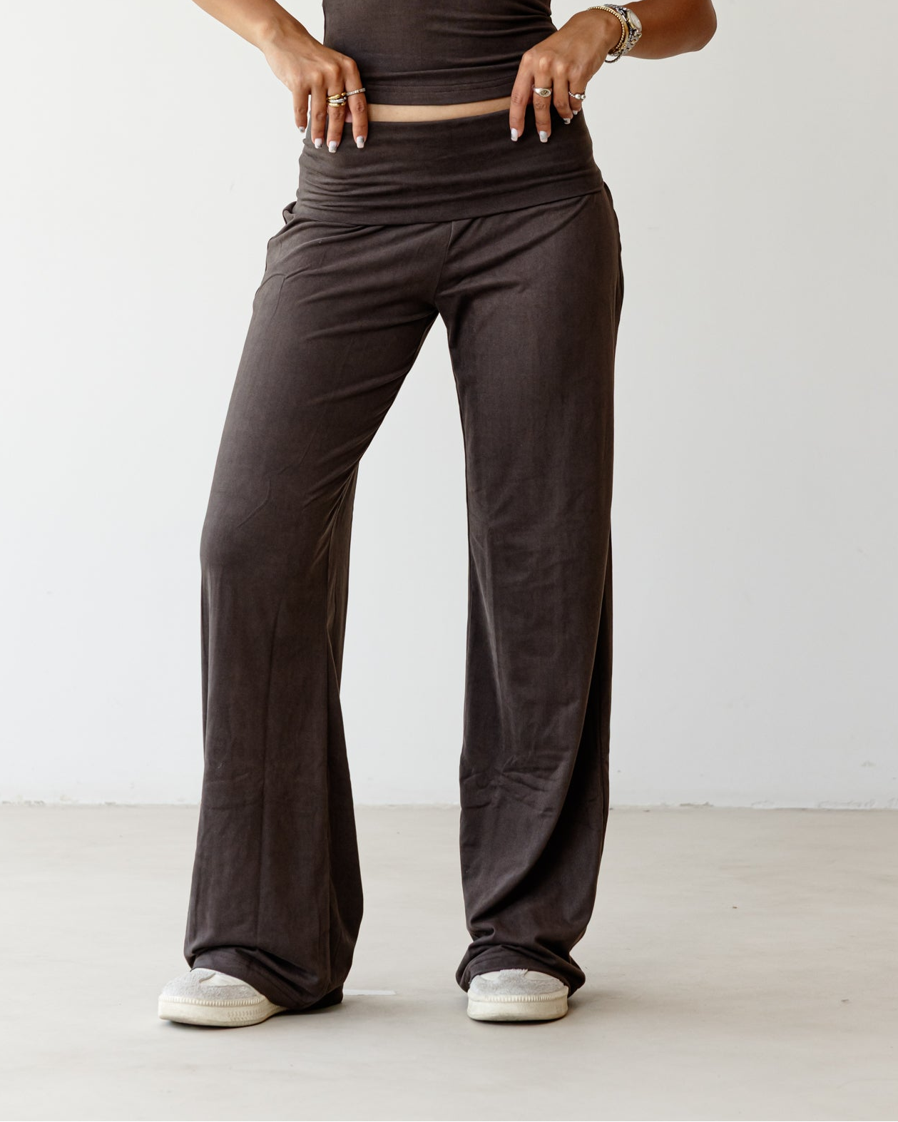Victorian Flip Dark Brown Pants