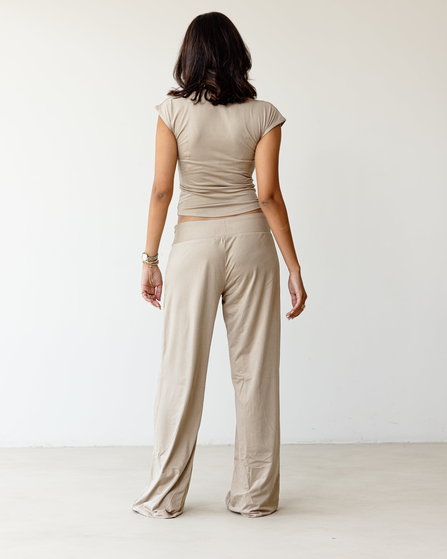 Victorian String Beige Pants