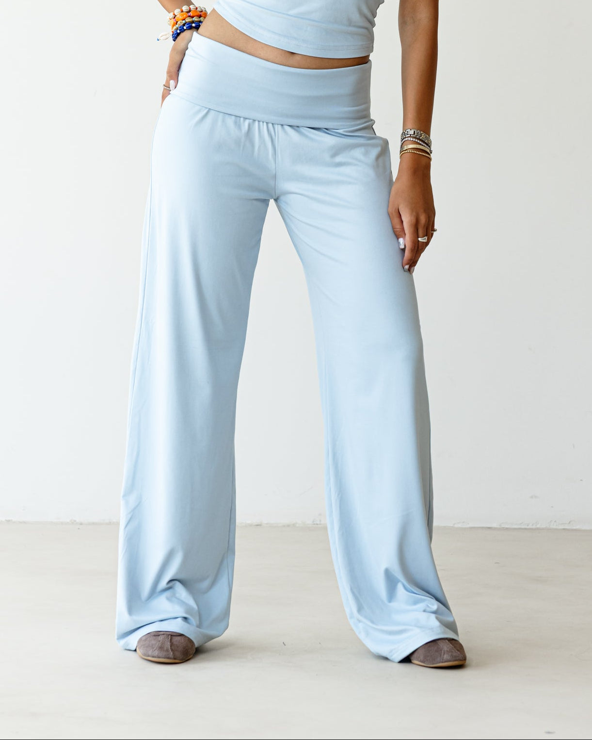 Victorian Flip Light Blue Pants