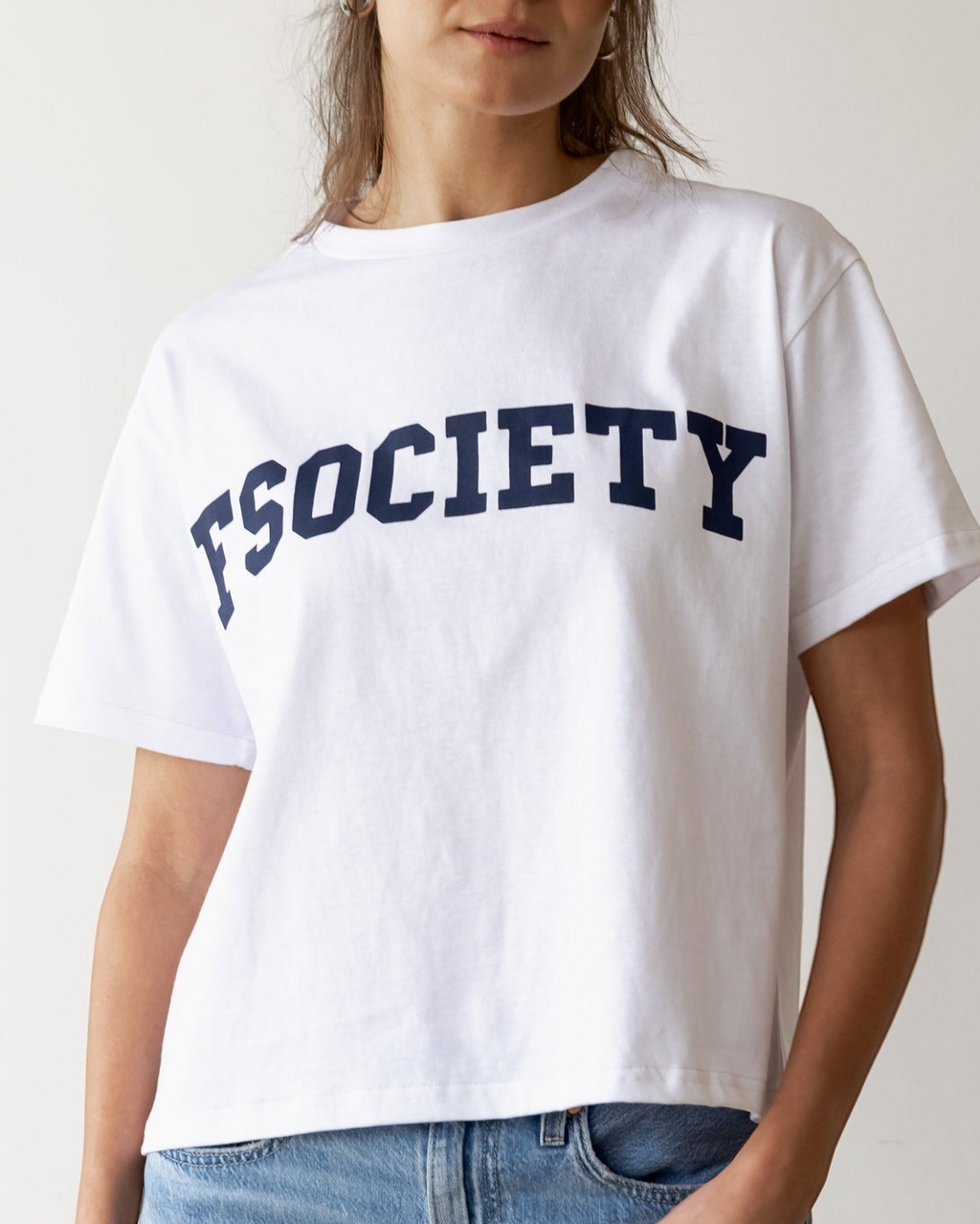 FSociety White Classic Tee