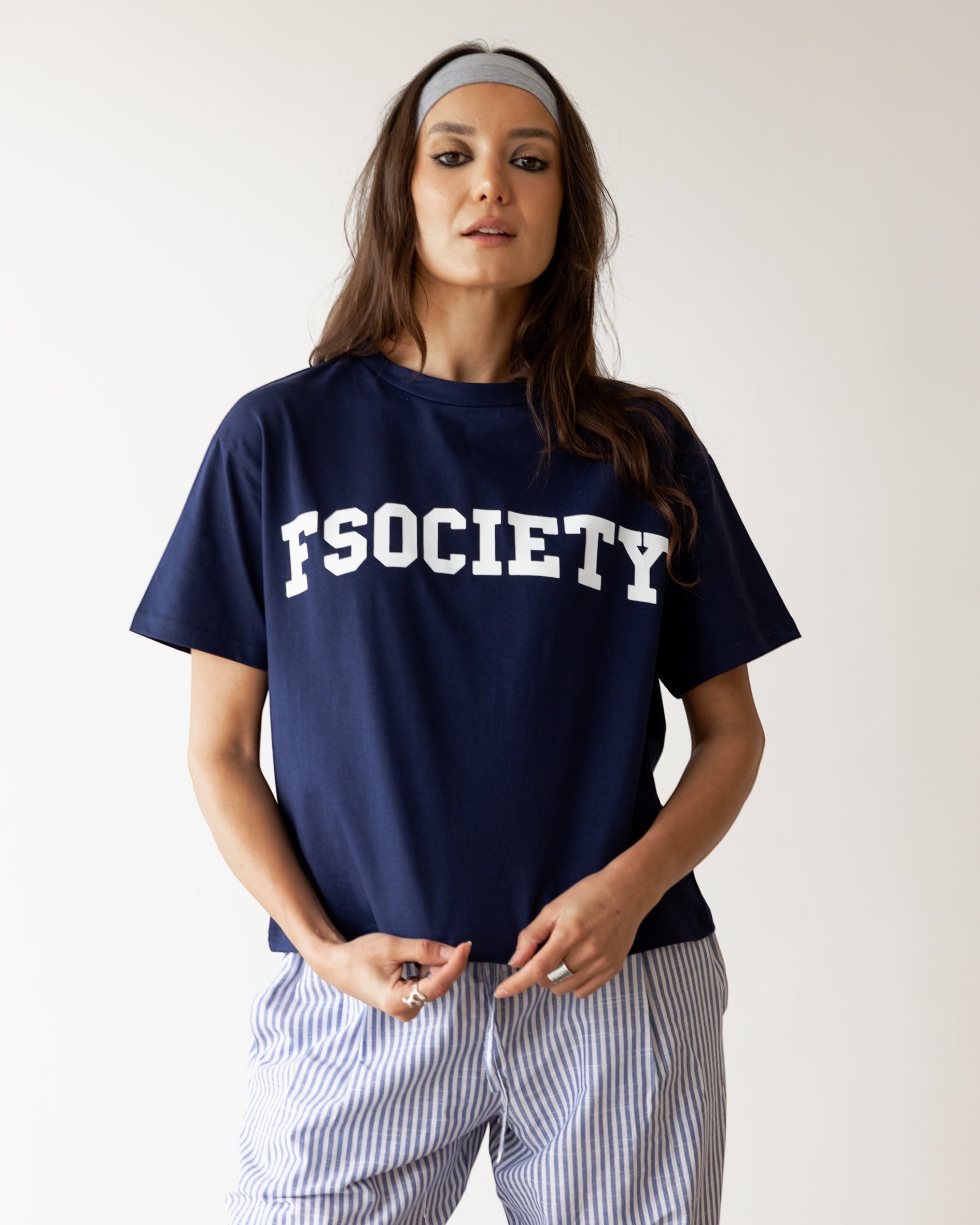 FSociety Blue Classic Tee
