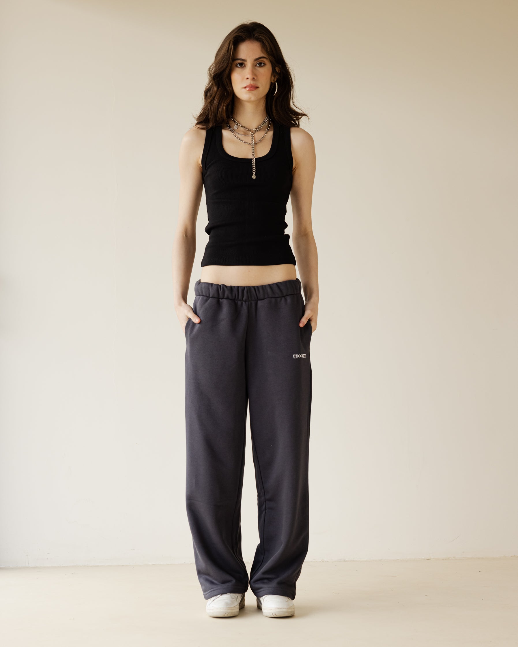 Hefty Grey Female Sweatpants – FSociety