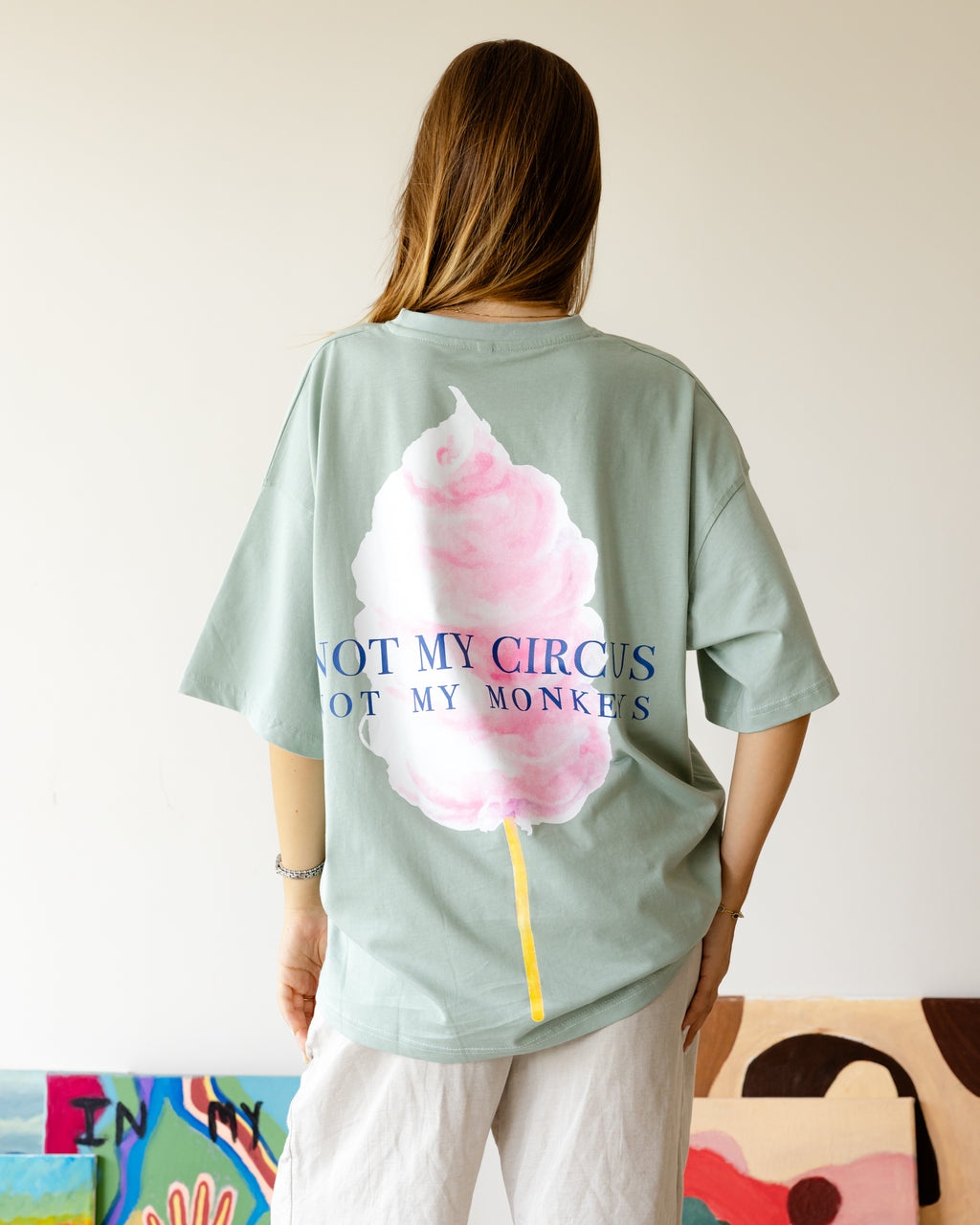 Not my monkeys - Oversized.