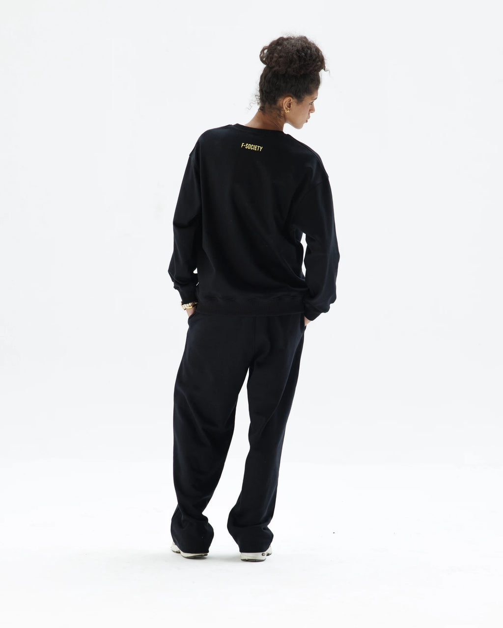 Black Straight Sweatpants