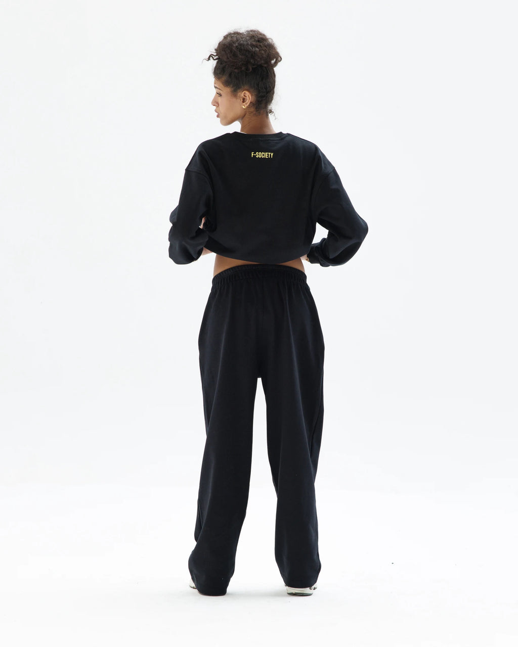 Black Straight Sweatpants