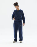 Blue Straight Sweatpants