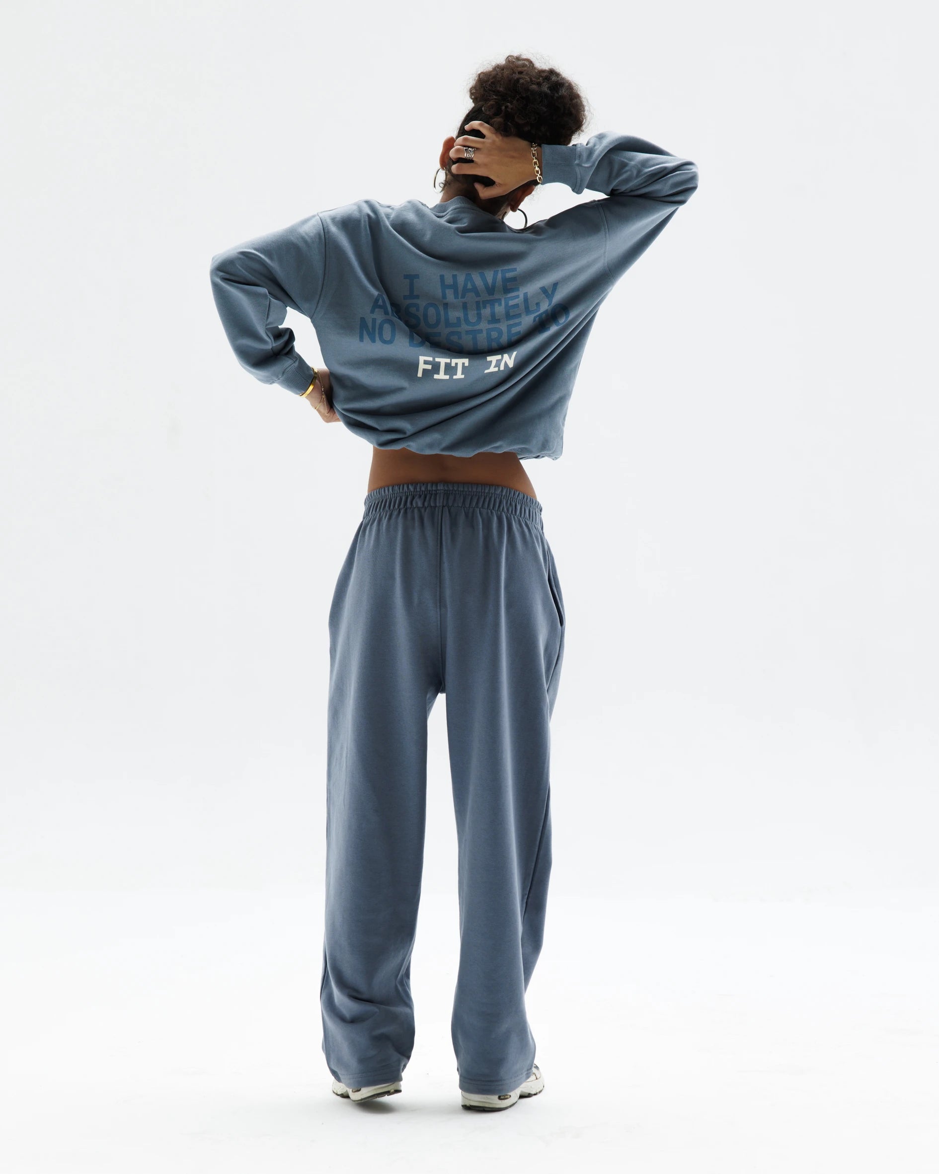 Grey Straight Sweatpants