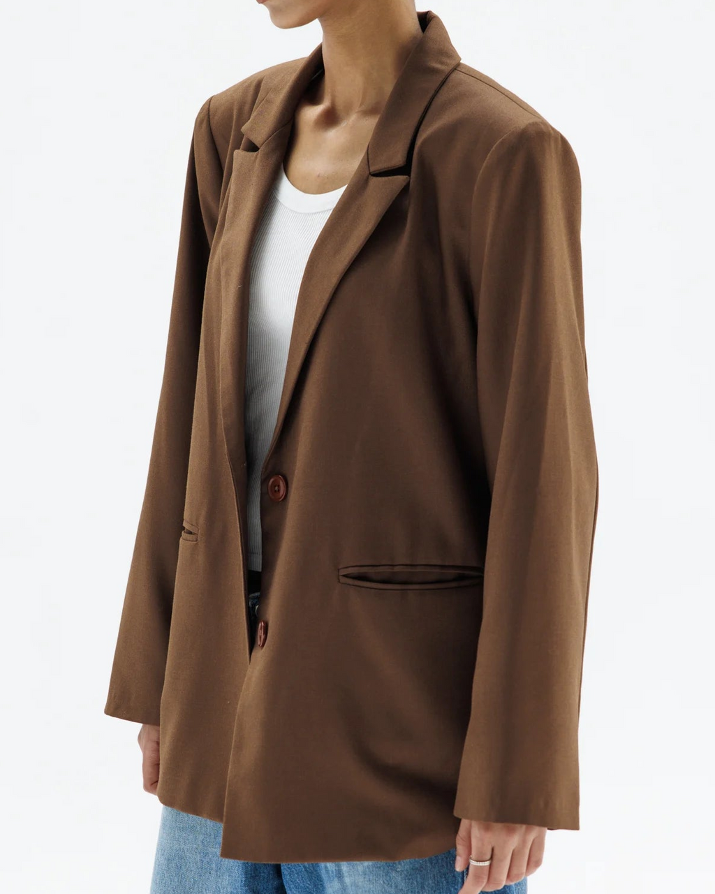 Brown Bold Blazer